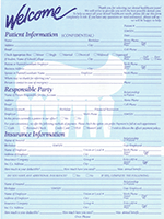 New Adult Patient Questionnaire